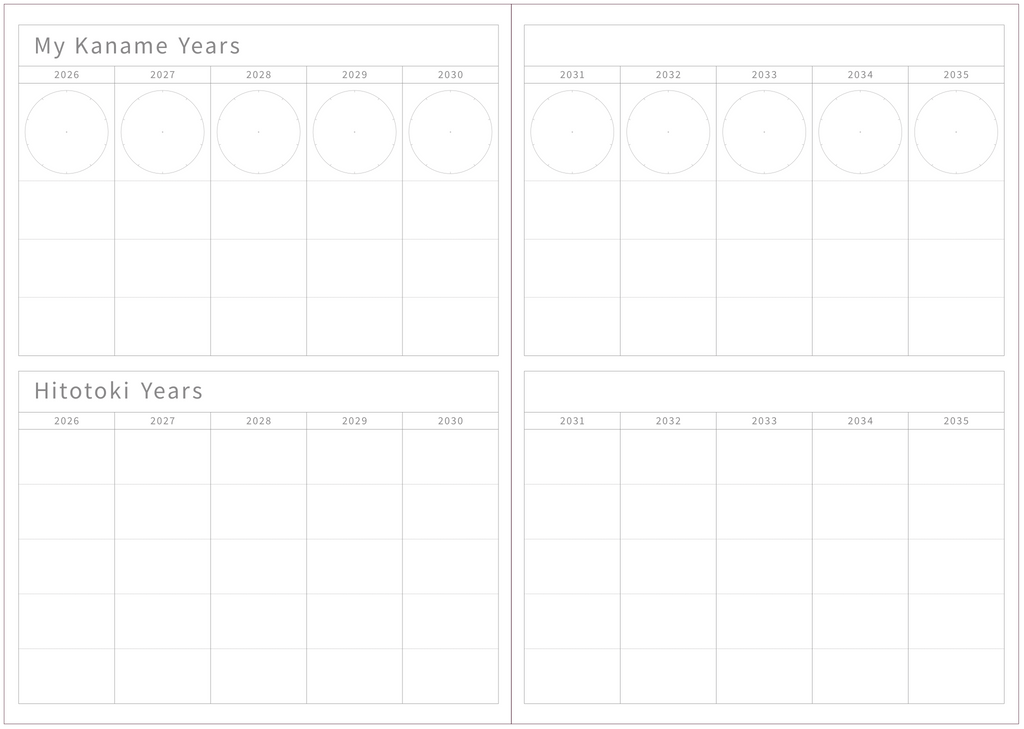 10thly Journal 2026年版